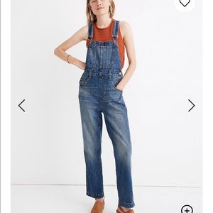 Madewell denim overalls